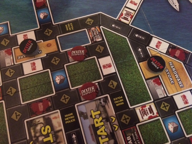 Dexter Board game Close Up