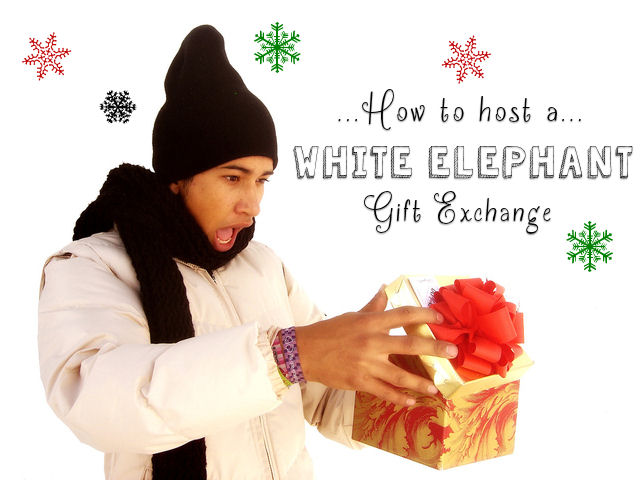 How to host a white elephant gift exchange