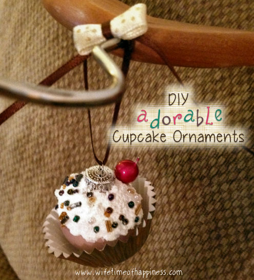How to make cupcake ornaments