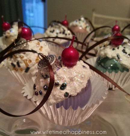 Mini Cupcake Ornaments