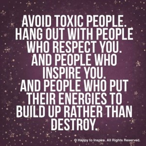 avoid toxic people