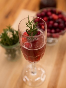 Cranberry Prosecco Fizz