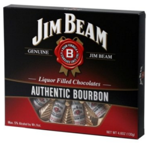 Jim Beam Bourbon Filled Chocolates