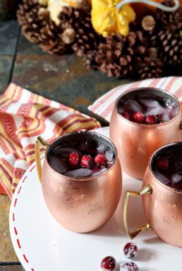 Cranberry Mule Cocktail