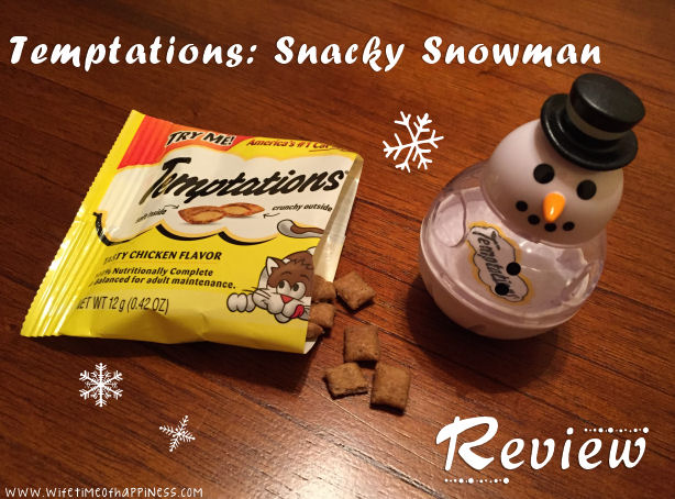 Temptations Snacky Snowman Cat Toy