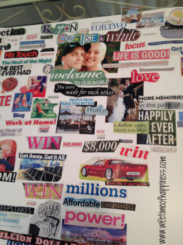 how to create a vision board