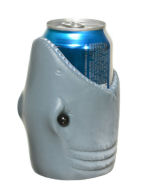 shark beer koozie