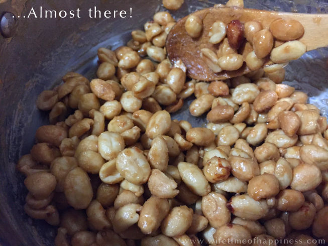easy candied peanuts