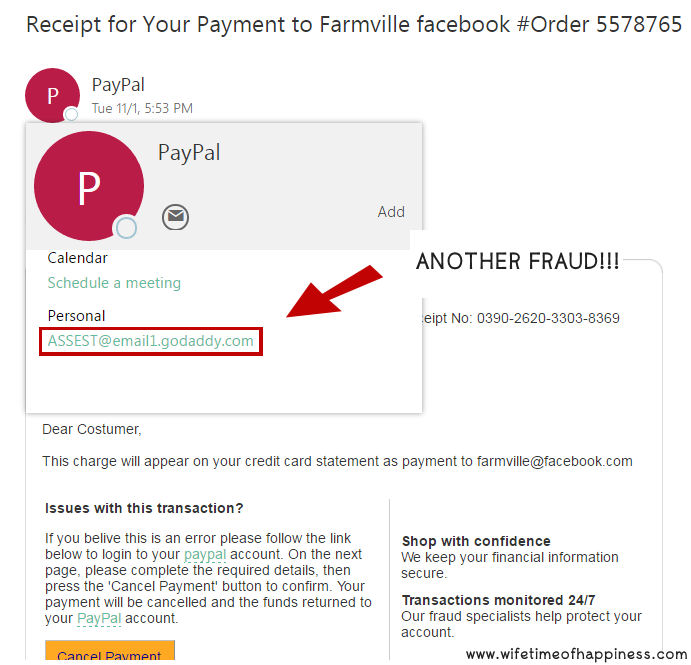 contact paypal fraud