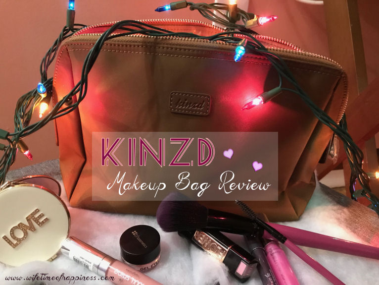 kinzd makeup bag review