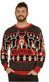 krampus christmas sweater